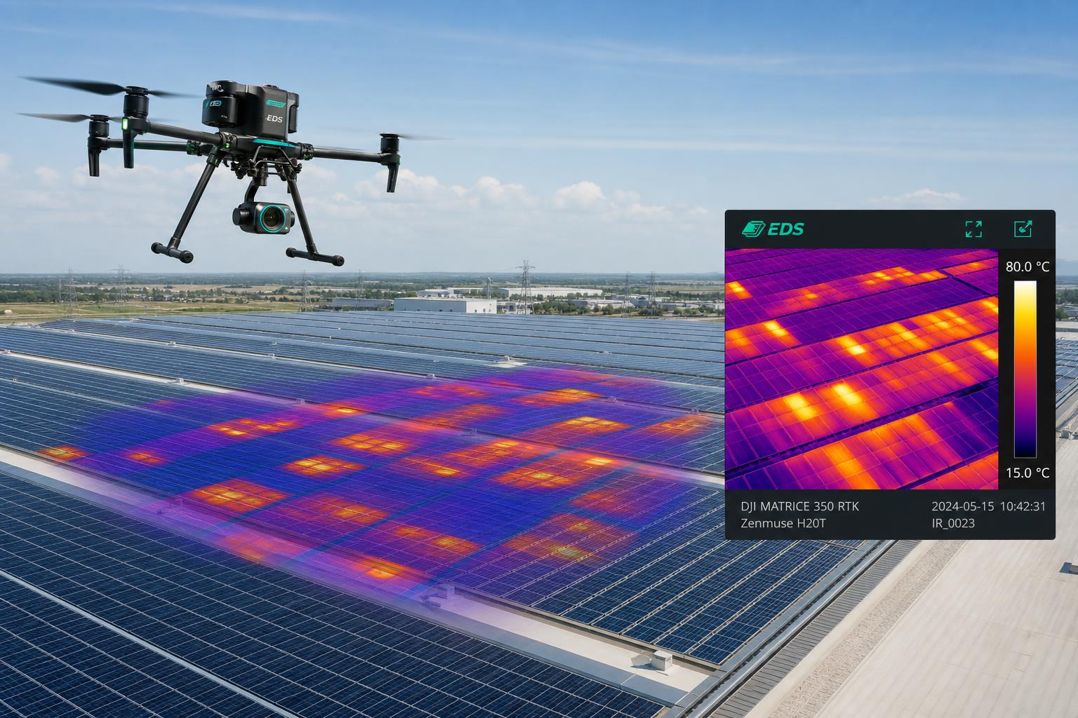 Thermal Imaging for Solar Panel Diagnostics: Identifying Hotspots and Performance Issues